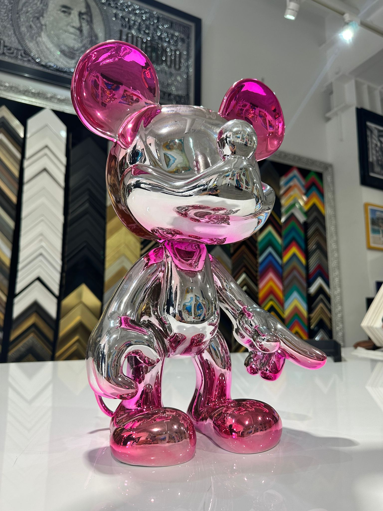 Mickey Sculpture IV Pink
