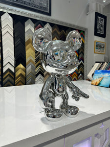 Mickey Sculpture III Silver