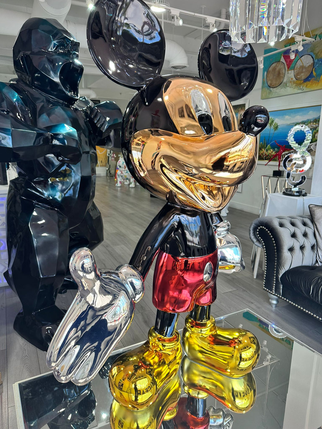 Mickey Sculpture I