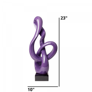 Abstract Sculpture, Small Violet